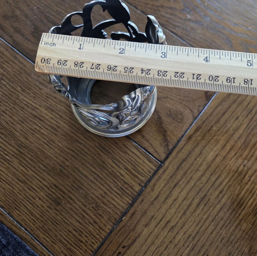 Tulip Candle Holder Matte Silver From Royal Limited